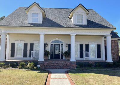 Front view of a House
