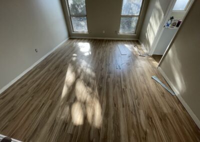 Inside house construction